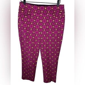 Soft Surrounding Floral Cropped Pants Size M